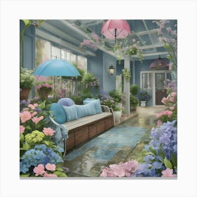 Hyacinth Garden Canvas Print