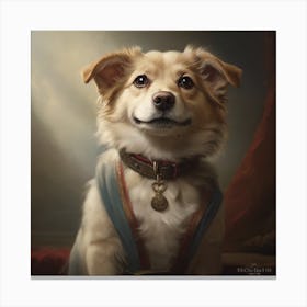 King'S Dog Canvas Print