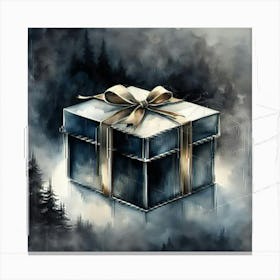 Dusky Gift Box Canvas Print