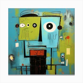 'Robot' 1 Canvas Print