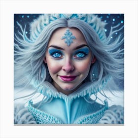 Ice Queen Canvas Print