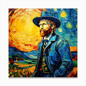 Vincent Van Gogh Colors Of The Mind Canvas Print