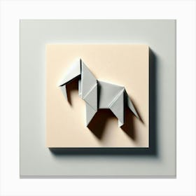 Origami Horse Canvas Print
