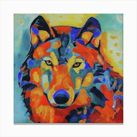 Wolf V Canvas Print