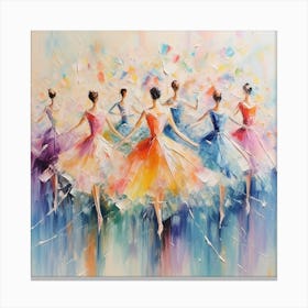 Ballerinas 4 Canvas Print