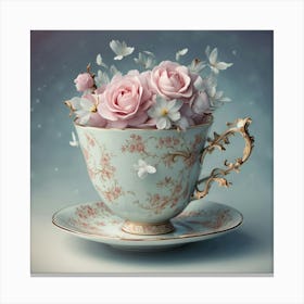 Tea Art 116 Canvas Print