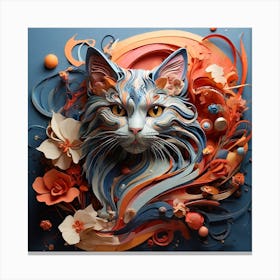 Paper Art Canvas Print