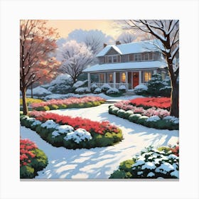 Cosy Cottage Canvas Print