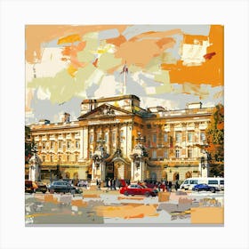 Buckingham Palace 13 Canvas Print