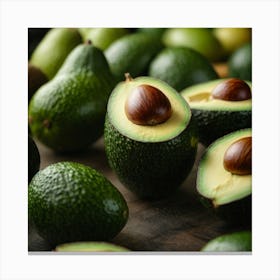 Avocados Canvas Print