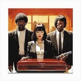 Pulp Fiction Canvas Print