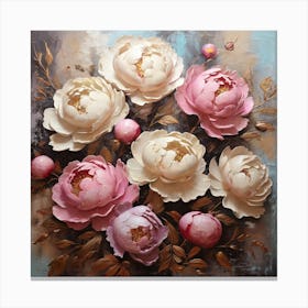 Peonies 16 Canvas Print