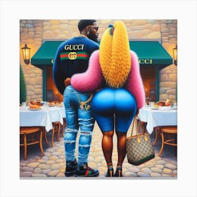 Gucci Couple 1 Canvas Print