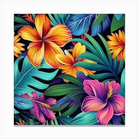 Lush Blooms (12) Canvas Print