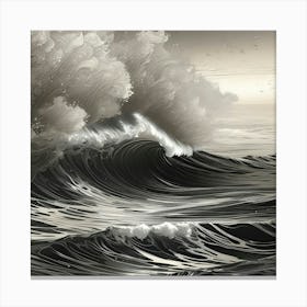 Wavvy Canvas Print