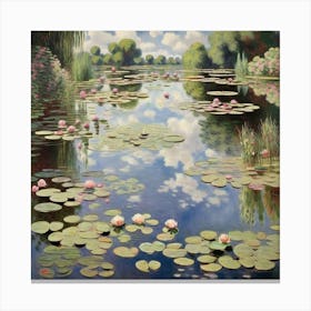 Water Lilies Canvas Print