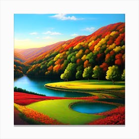Landscape Painting 65 Canvas Print