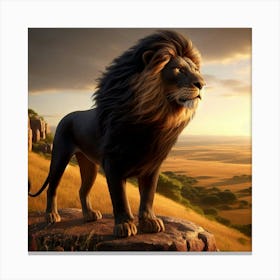 Lion King 44 Canvas Print