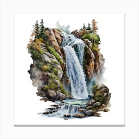 Waterfall 2 Canvas Print