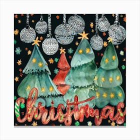 Christmas Trees Canvas Print