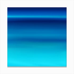 Abstract Blue Abstract Painting Canvas Print
