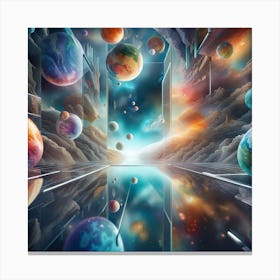 Space Gallery Canvas Print