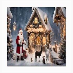 Santa Claus Canvas Print