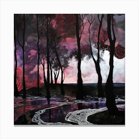 'Dark Forest' Canvas Print