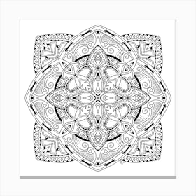 Mandala Artwork 1 Canvas Print