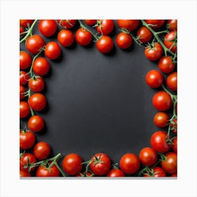 Frame Of Tomatoes 13 Canvas Print