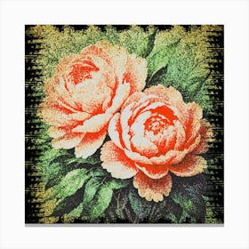 Peonies Canvas Print