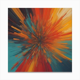 Color Explosion 1, an abstract AI art piece that bursts with vibrant hues and creates an uplifting atmosphere. Generated with AI,Art Style_Imagine V4,CFG Scale_3.0,Step Scale_50. Canvas Print