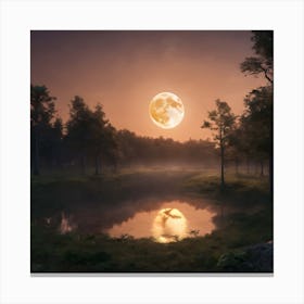 Moon Collection 7 1 Canvas Print