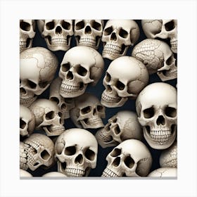 Skulls 8 Canvas Print