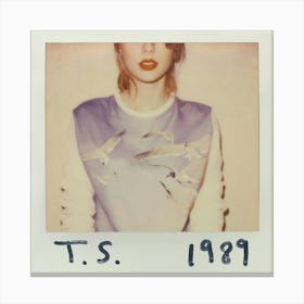 1989 - Taylor Swift - Album Cover Canvas Print