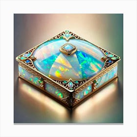 Prismatic Artifact Canvas Print