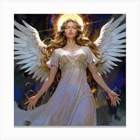 Angel Of Light Canvas Print
