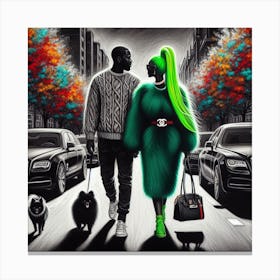 'Love At First Sight' 1 Canvas Print