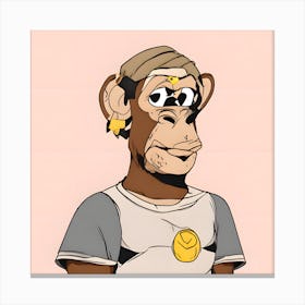 Monkey Canvas Print