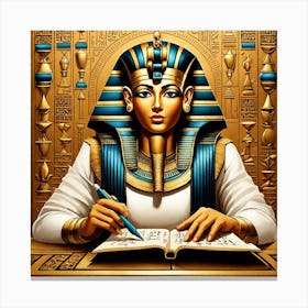 Pharaoh Ptah Canvas Print