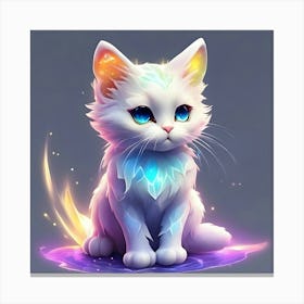 Cute Kitten 2 Canvas Print