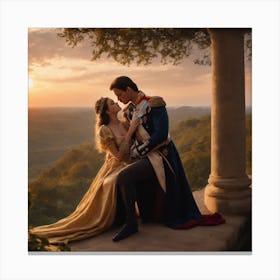 Beauty And The Beast Canvas Print