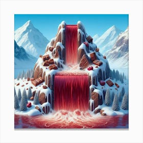 Wine Mountain Canvas Print