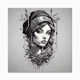 Tattoo Art 1 Canvas Print