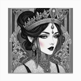 Gothic Queen Canvas Print