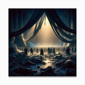 Night rebellion I Canvas Print