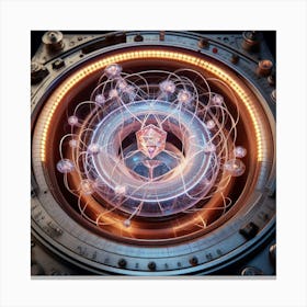 Atomic Clock Canvas Print