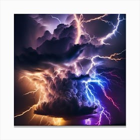 Lightning Storm 6 Canvas Print