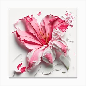 Pink Lily Canvas Print