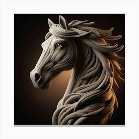 Horse Head Canvas Print